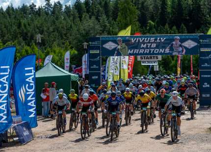 Vivus.lv MTB maratons 2026 | Tukums175