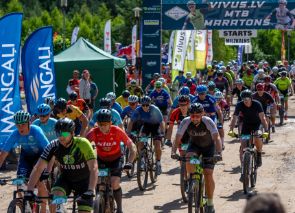 Vivus.lv MTB maratons 2026 | Tukums185