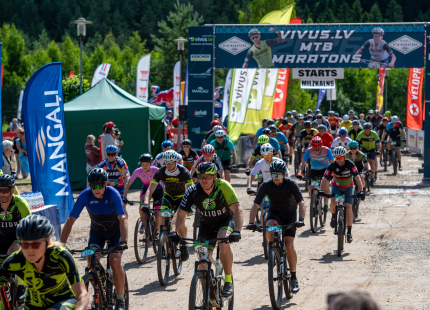 Vivus.lv MTB maratons 2026 | Tukums190