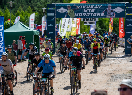 Vivus.lv MTB maratons 2026 | Tukums195