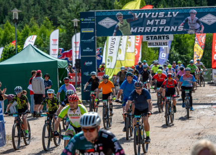 Vivus.lv MTB maratons 2026 | Tukums200