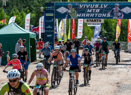 Vivus.lv MTB maratons 2026 | Tukums210