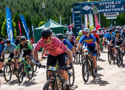Vivus.lv MTB maratons 2026 | Tukums545