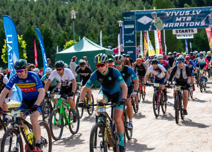 Vivus.lv MTB maratons 2026 | Tukums548