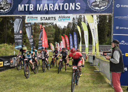 Vivus.lv MTB Maratons Alūksne. 2.posms5