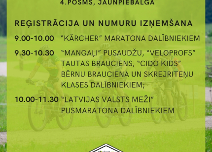 Plānotā dienas kārtība 4. posmā Jaunpiebalgā