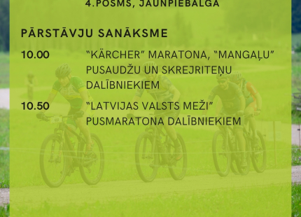Plānotā dienas kārtība 4. posmā Jaunpiebalgā